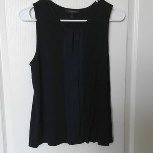 Dark blue banana republic blouse